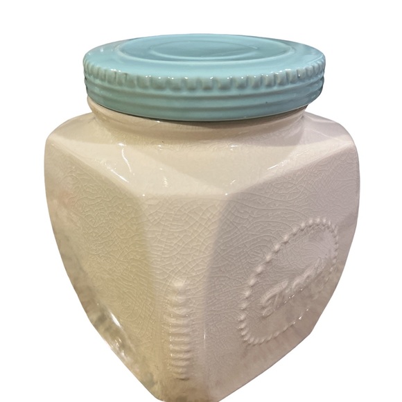 stoneware Kitchen Scm Home Stoneware Canister Jar Treats Poshmark